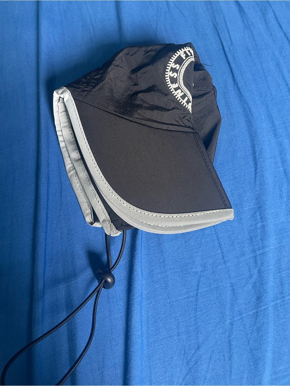 Free People Run It Back Packable Cap Black NWT - Picture 8 of 8